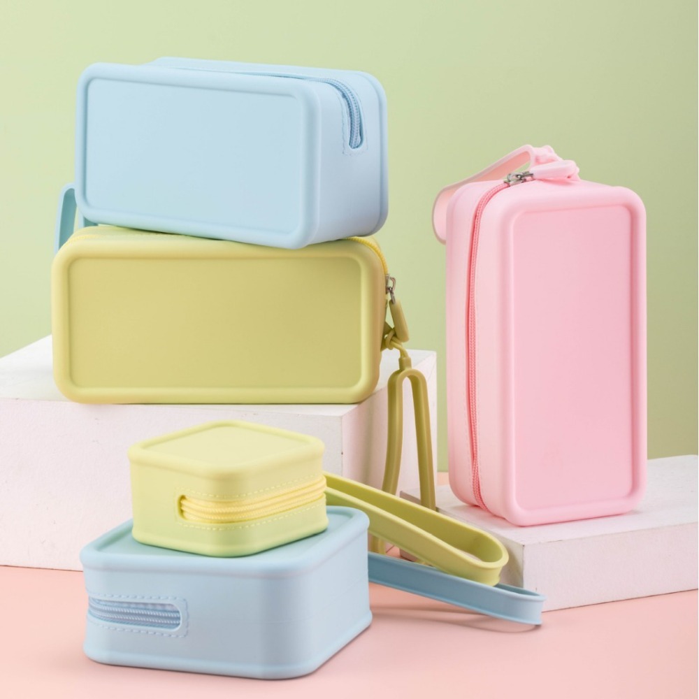 Stationery - Draagbare siliconen portemonnee, waterdichte reistas met