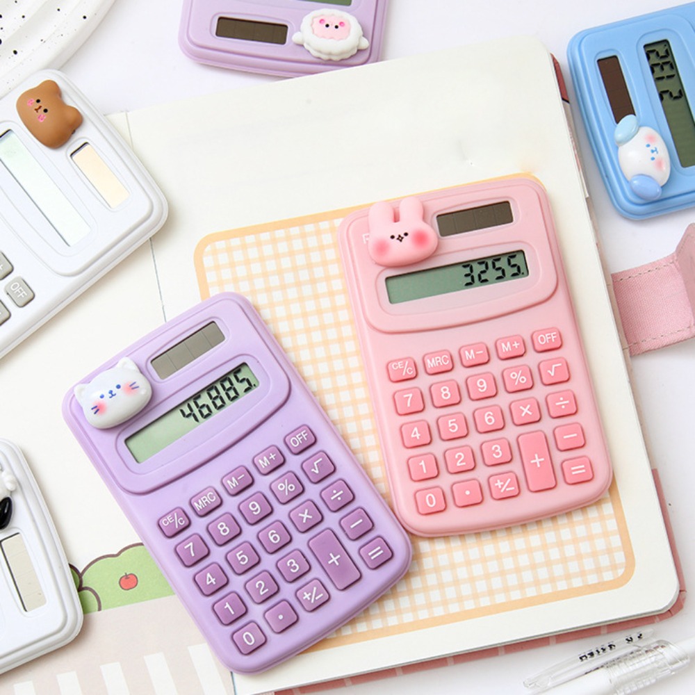 Scientific Calculator For Secondary School - Cartoon Schattige Rekenmachine Mode Mini Draagbare