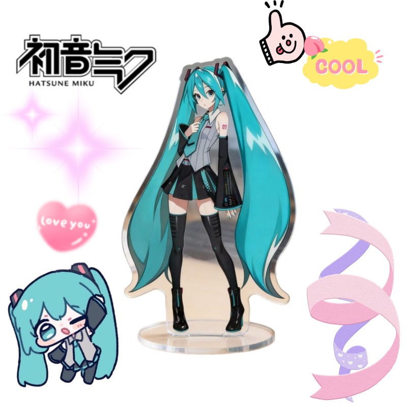 Desk Accessories - Hatsune Miku 10 cm acrylstandaard Leuke