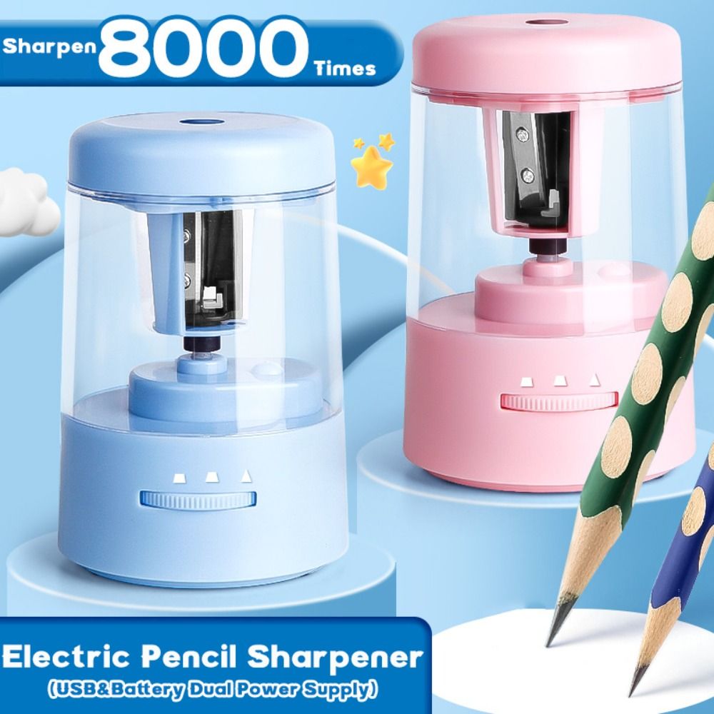 Electric Pencil Sharpener Usb - Elektrische puntenslijper met drie versnellingen, USB-