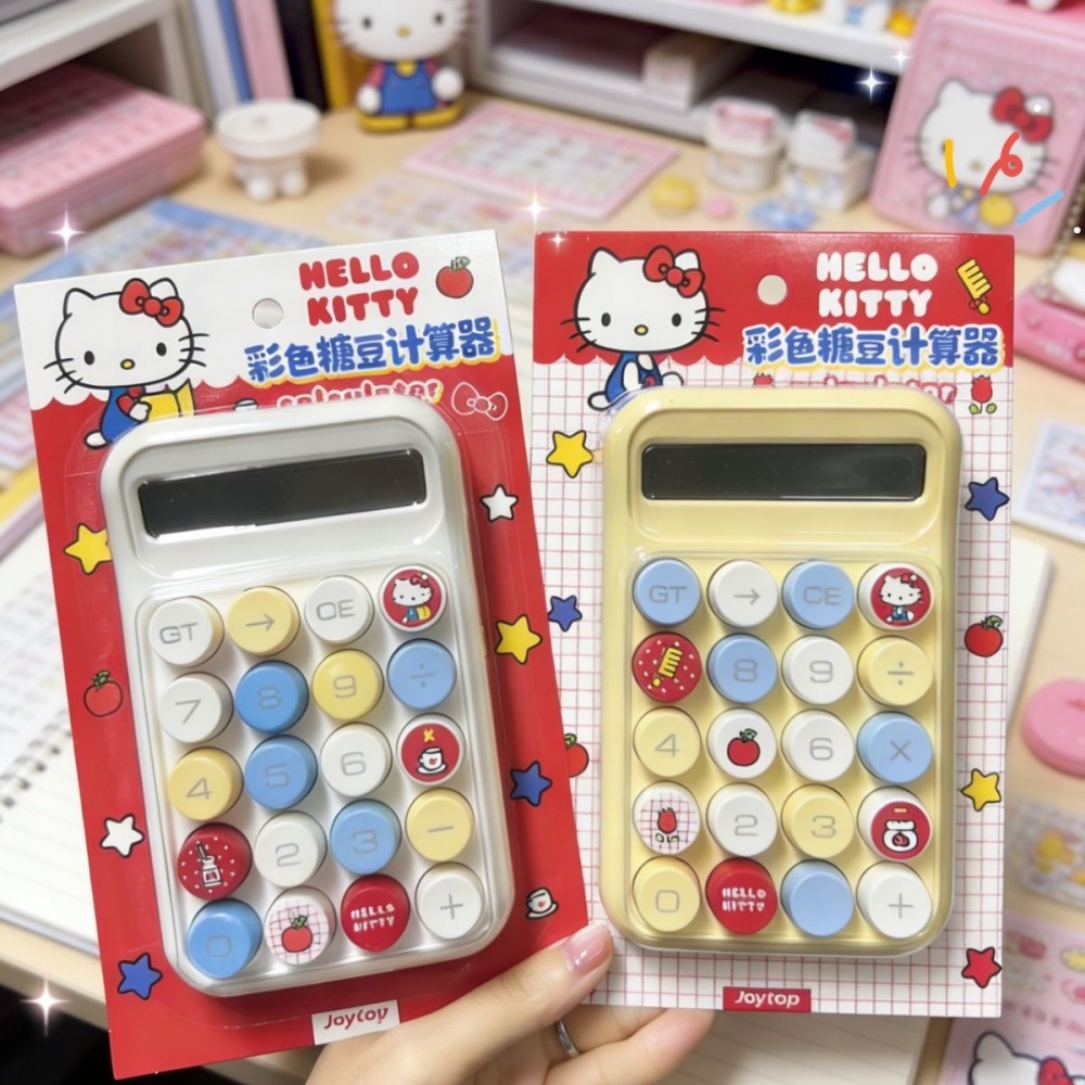 Scientific Calculator For Secondary School - 1 stuks Hello Kitty rekenmachine, schattig,