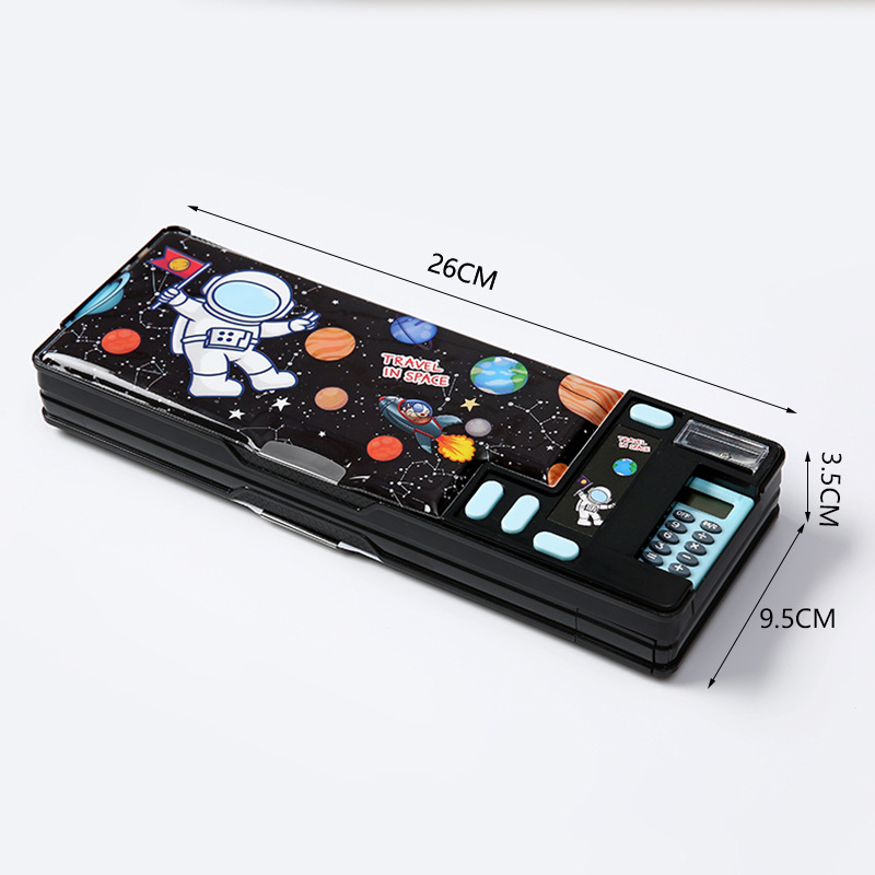 Scientific Calculator For Secondary School - Ingebouwde rekenmachine Plastic briefpapierdoos voor basisschoolleerlingen