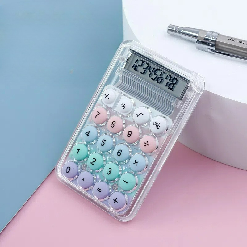Scientific Calculator For Secondary School - Minirekenmachine, schattig, speciale computer voor back-to-schoolstudenten,