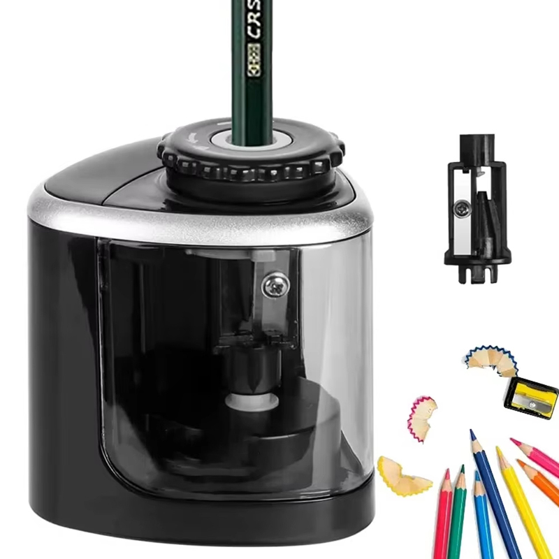 Electric Pencil Sharpener Usb - Automatische potloodenslijper, elektrische desktop-slijper, 6mm-8mm, draagbare