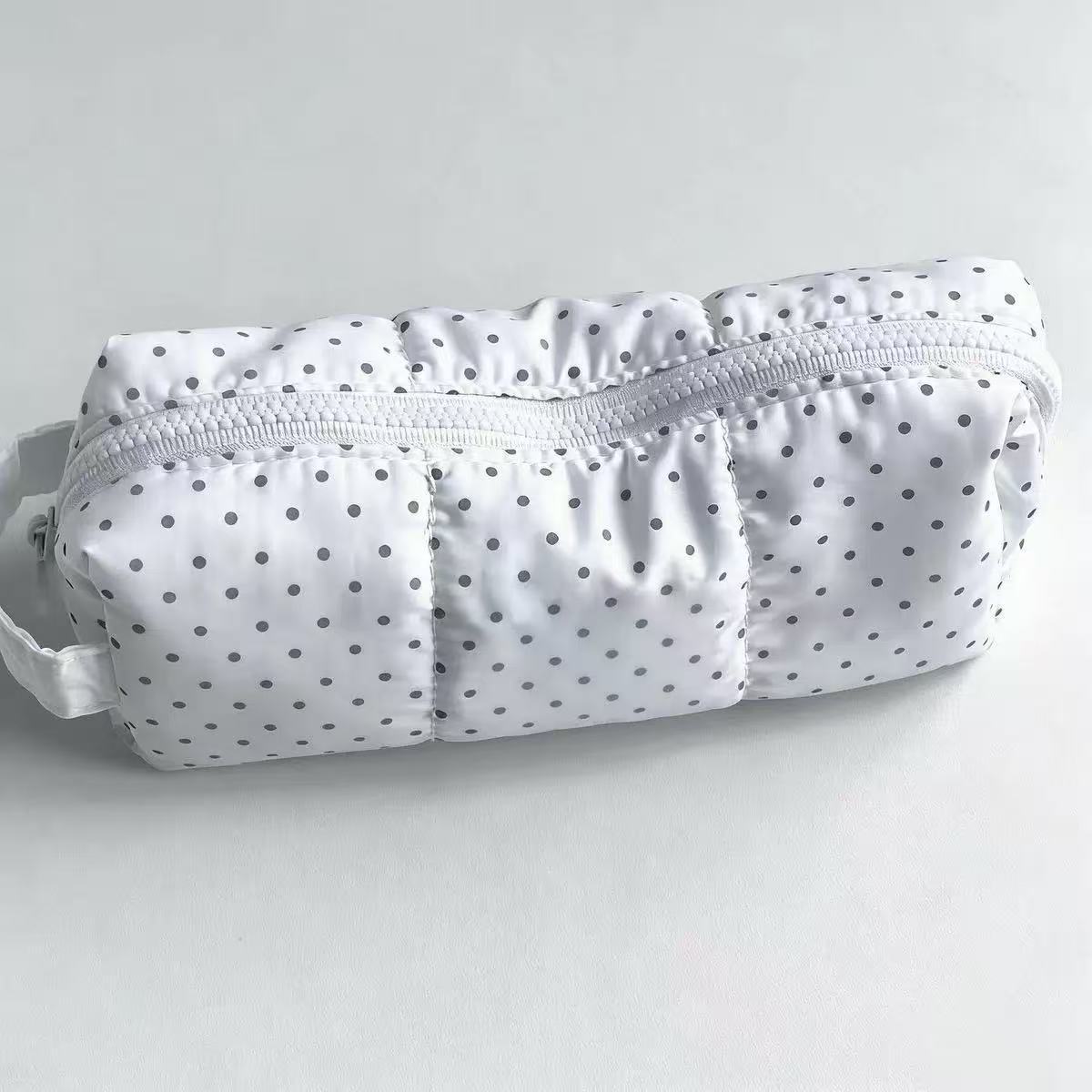 Aesthetic Large Pencil Case Pouch - Polka Dot draagbare potloodtas met grote