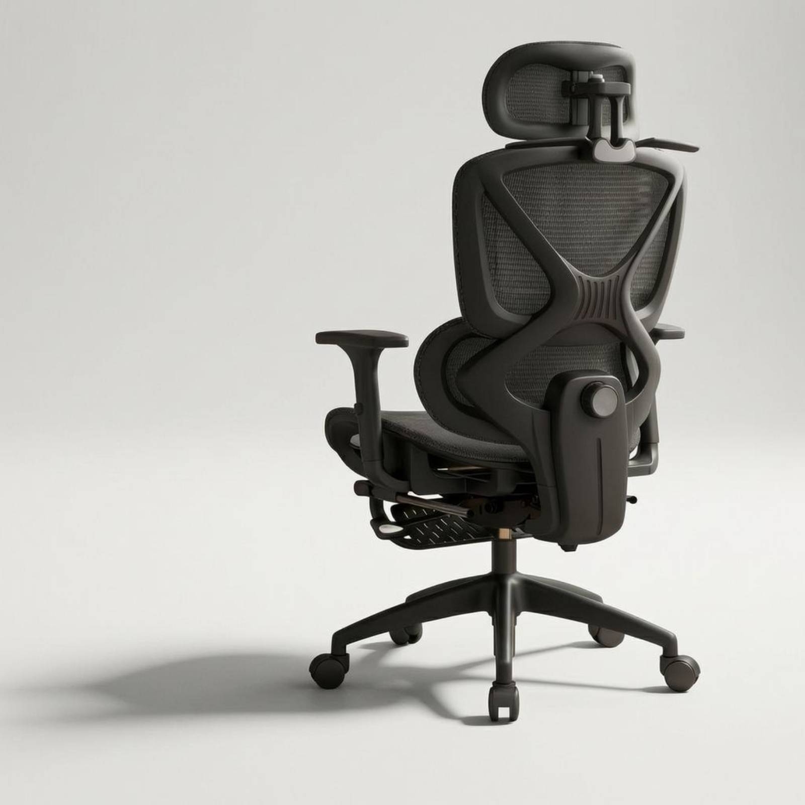 Office Furniture - Draaibare bureaustoel met hoge rugleuning, ademende