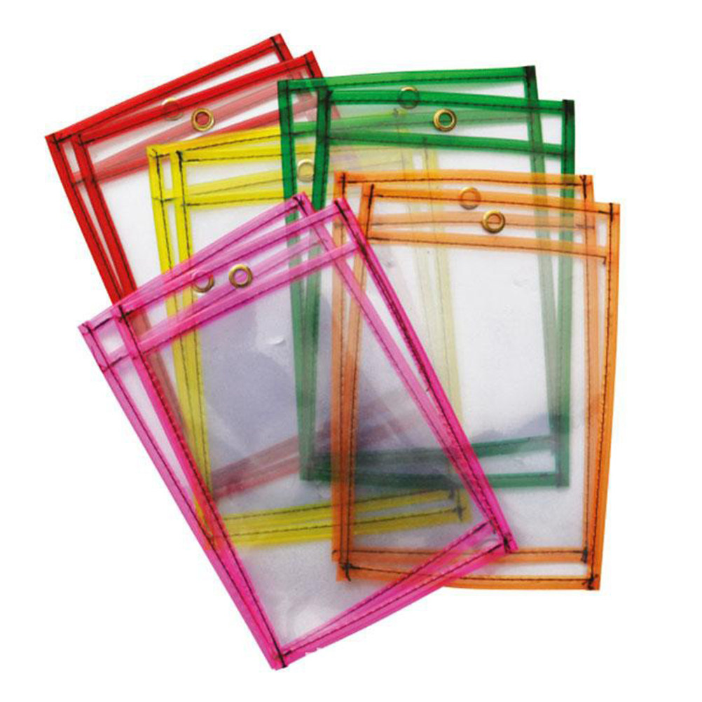 Writing Tools - 10 stuks herbruikbare, waterdichte PVC-zakjes met