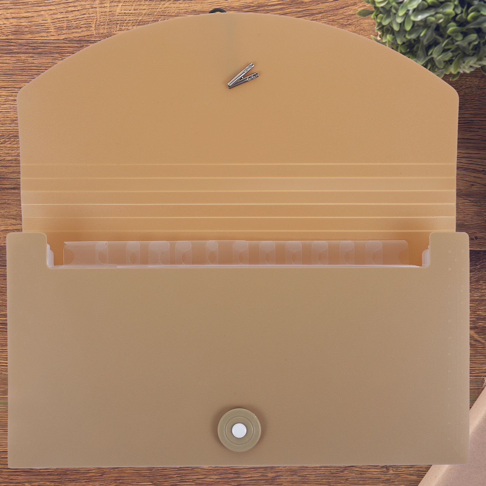 Expandable Accordion File Folder 13 Pockets - 13 zakken, uitbreidbare map, draagbaar, met