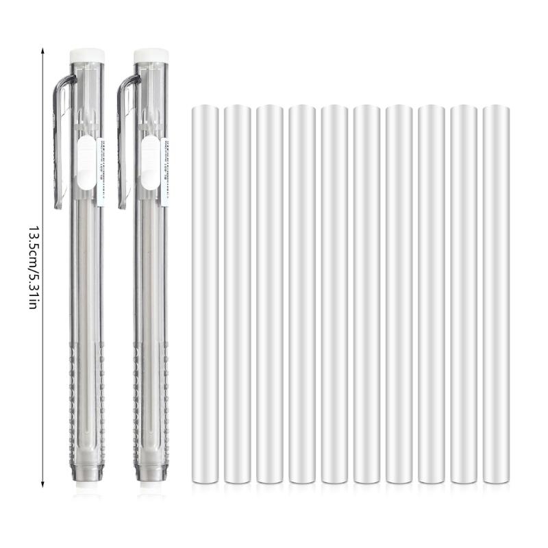 12x Penvorm Gummen Intrekbare  - Retractable Eraser Pen Click recensie en prijs