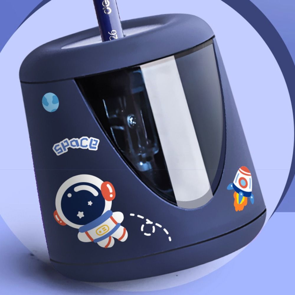 met decoratieve sticker, batte - Electric Pencil Sharpener Usb recensie en prijs