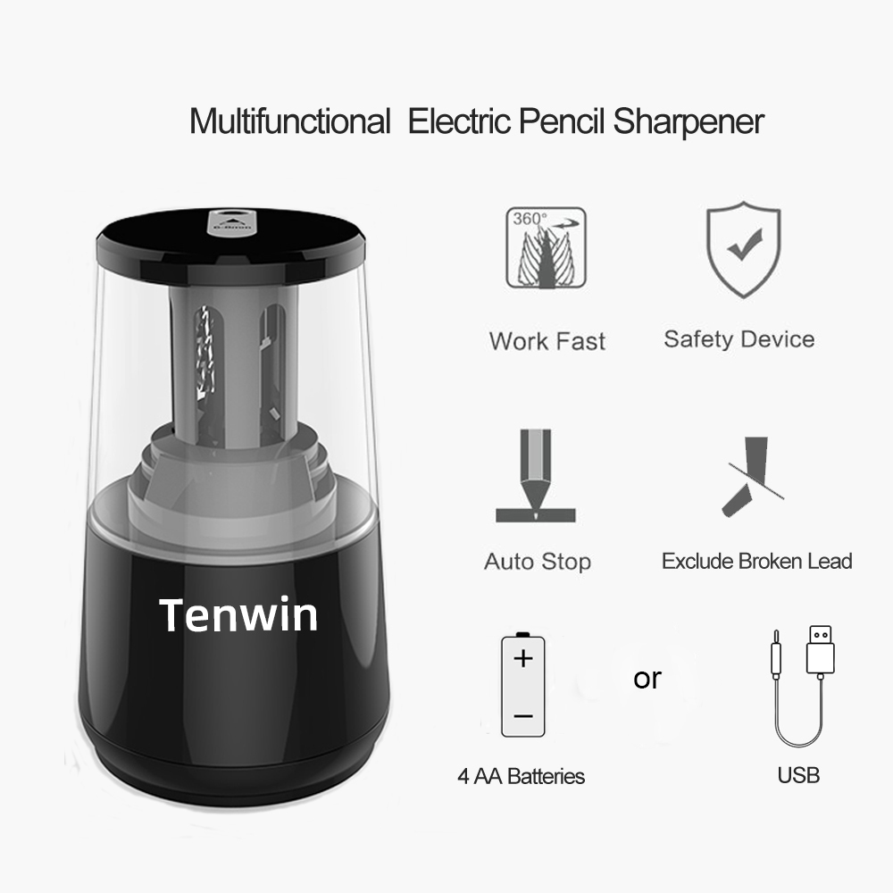 Tenwin Briefpapier Automatisch - Electric Pencil Sharpener Usb recensie en prijs
