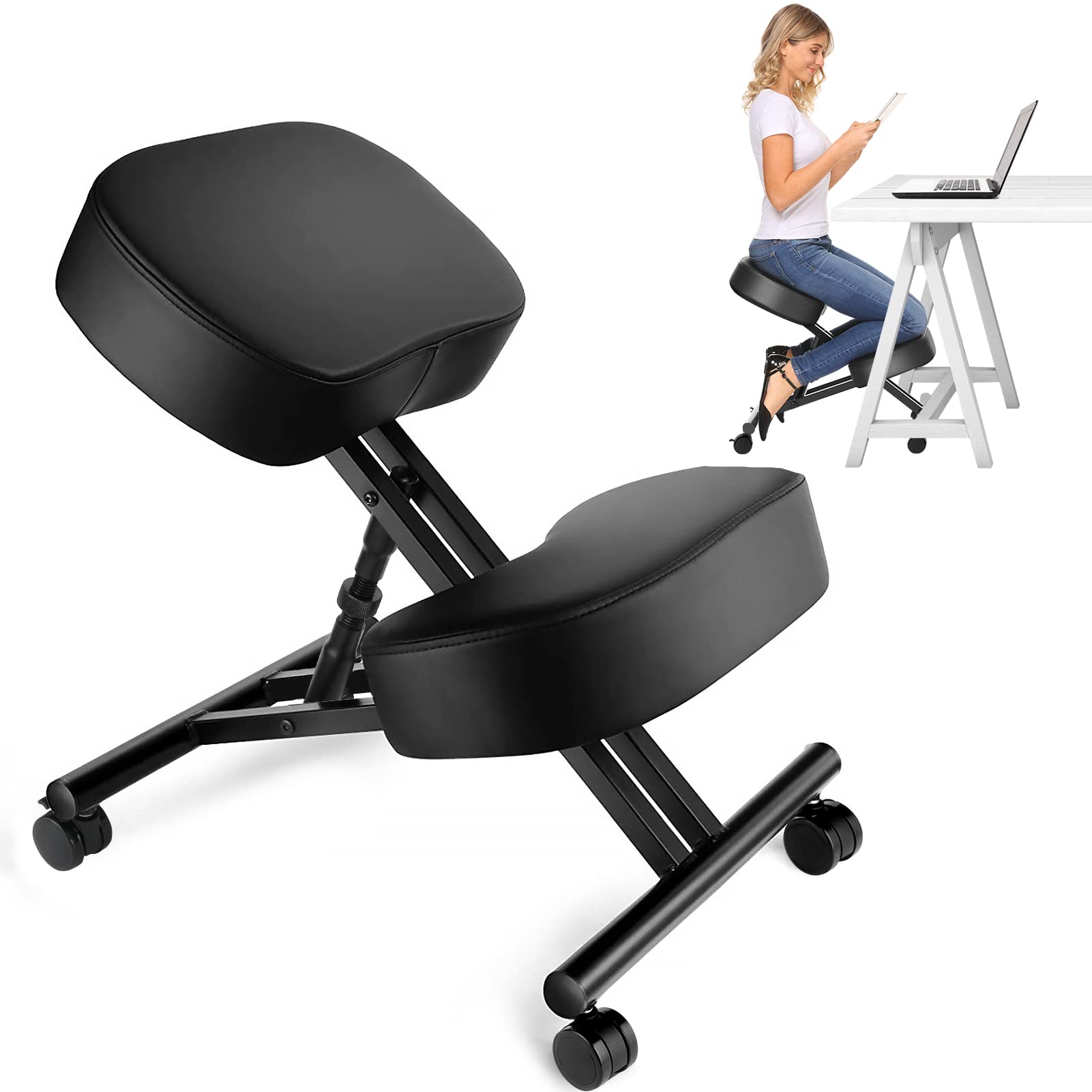 Ergonomische knielstoel voor k - Office Furniture recensie en prijs