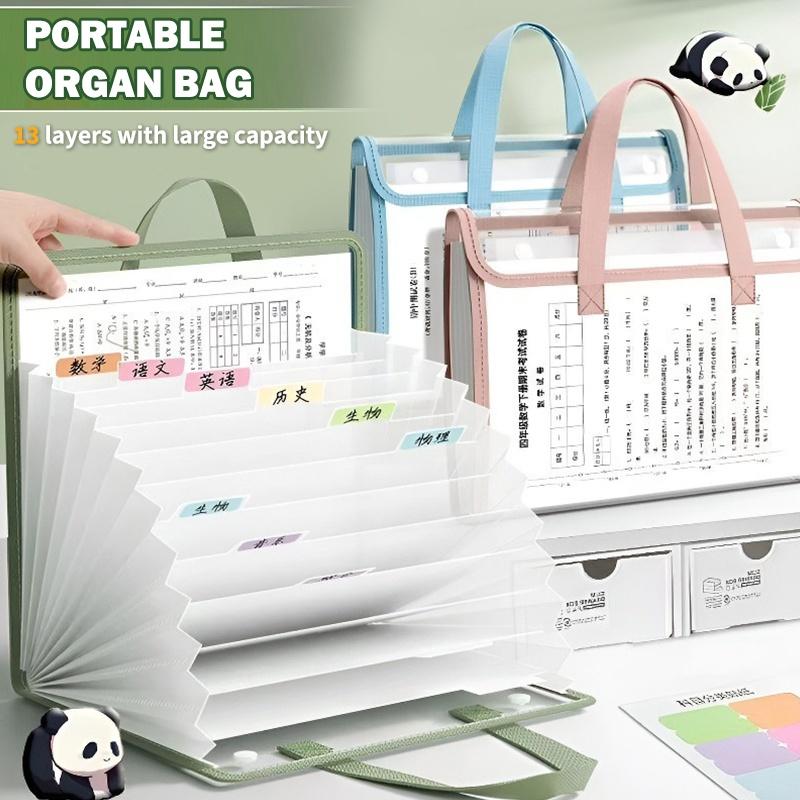 A4 draagbare accordeonmap-orga - Expandable Accordion File Folder 13 Pockets recensie en prijs