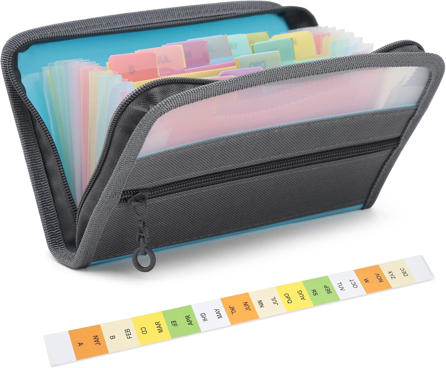 Kleine accordeonmap A6 met vei - Expandable Accordion File Folder 13 Pockets recensie en prijs