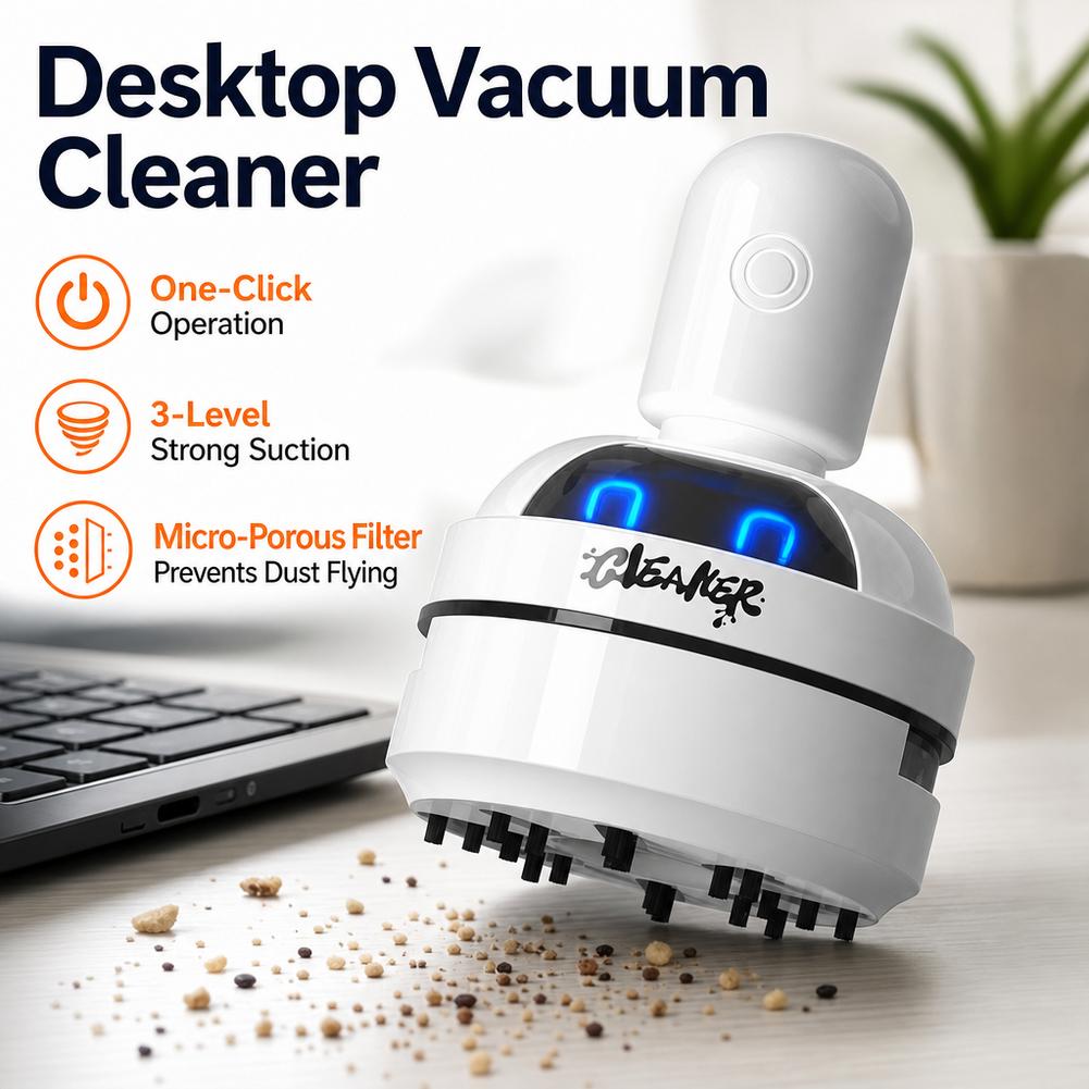 Draagbare mini-bureaustofzuige - Mini Desktop Vacuum Cleaner For Eraser Dust recensie en prijs