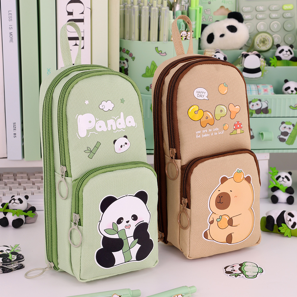 Schattige Cartoon Capybara Etu - Aesthetic Large Pencil Case Pouch recensie en prijs