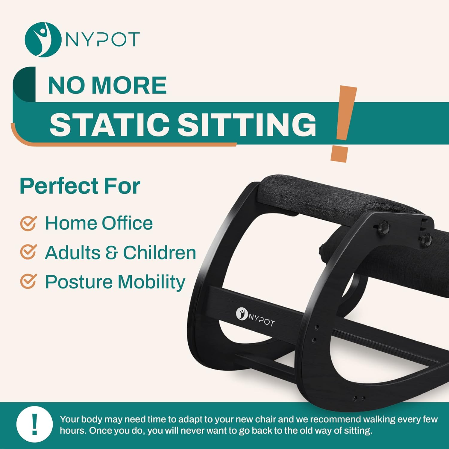 Ergonomische houten knielstoel - Office Furniture recensie en prijs