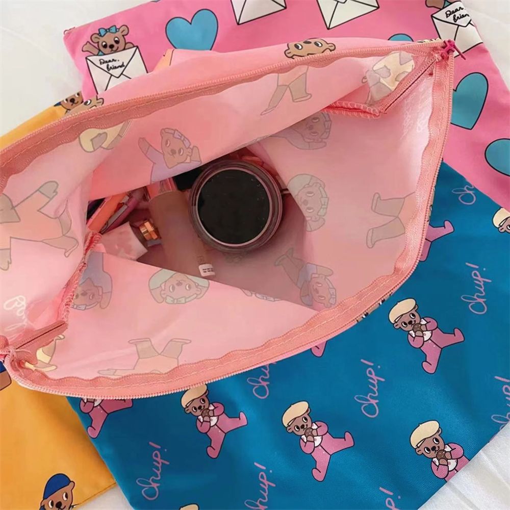 Leuke Kawaii make-uptas met be - Stationery recensie en prijs