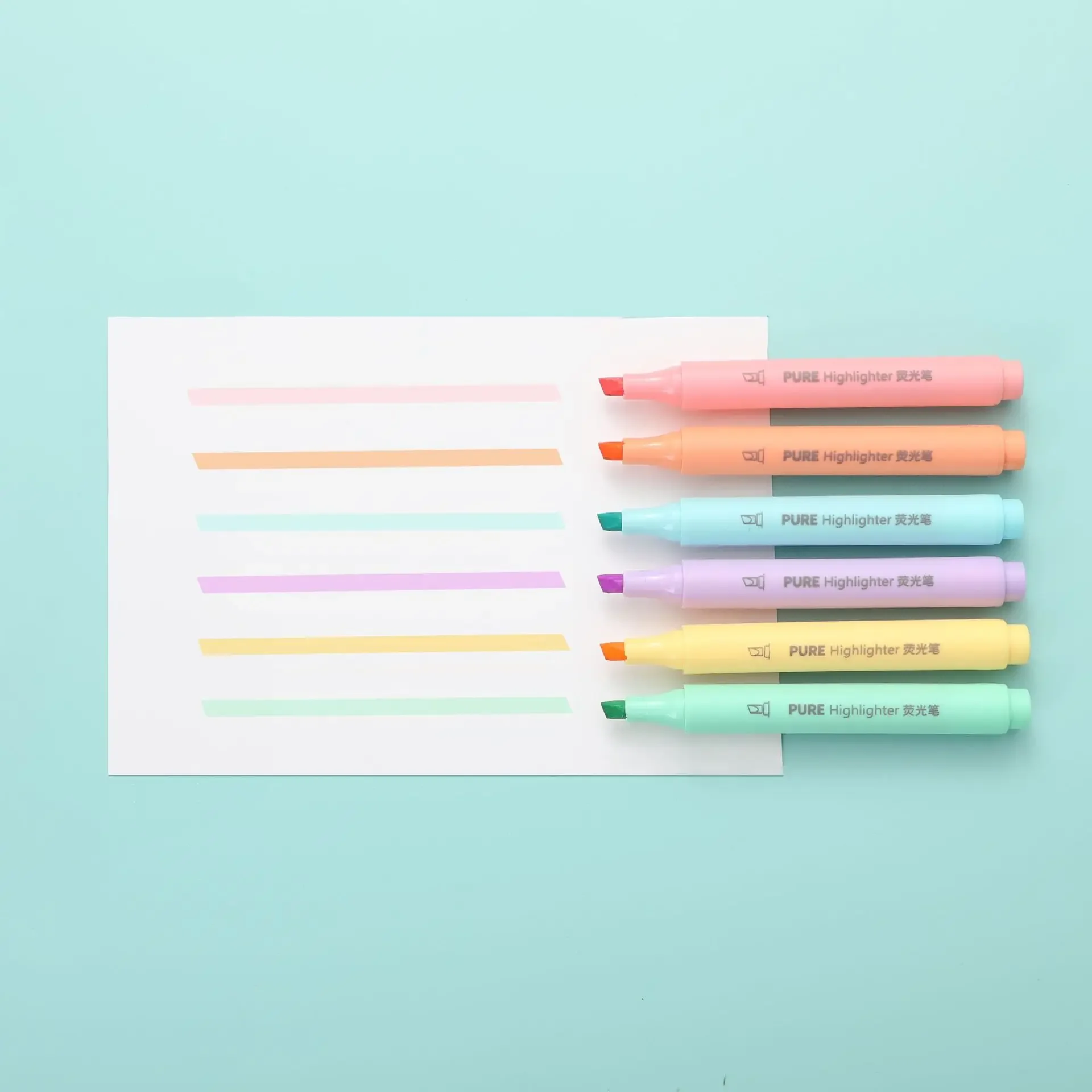 6 STKS Pastel Markeerstiften - - Pastel Highlighter Set Double Ended recensie en prijs
