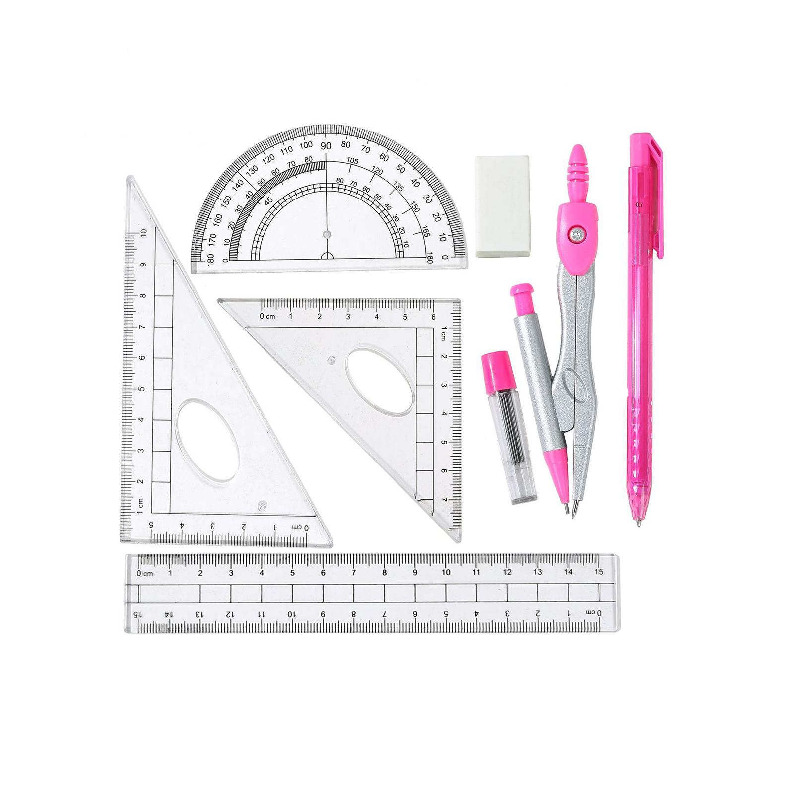 Wiskunde- en meetkunde-instrum - Math Geometry Set With Compass recensie en prijs