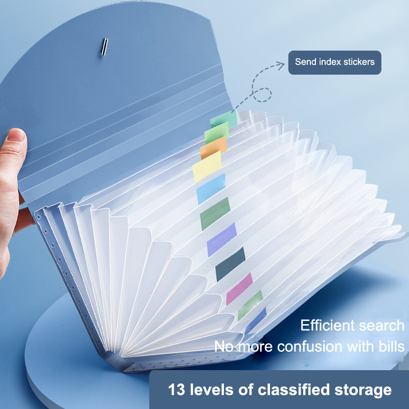 ✰ ✪ 13 vakken Uitbreidbare bes - Expandable Accordion File Folder 13 Pockets recensie en prijs