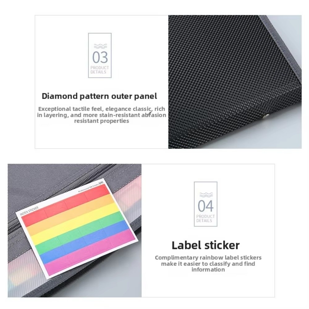 13-vakken uitbreidbare mappen, - Expandable Accordion File Folder 13 Pockets recensie en prijs