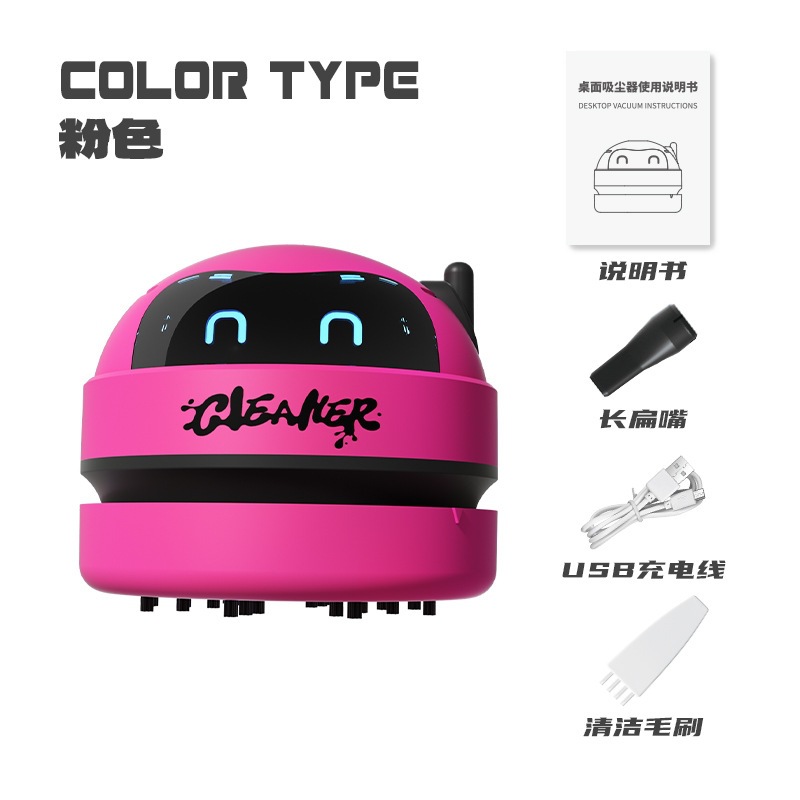 Cartoon Mini Desktop Stofzuige - Mini Desktop Vacuum Cleaner For Eraser Dust recensie en prijs