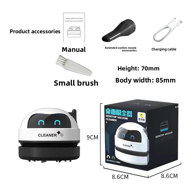 Cartoon Mini Desktop Stofzuige - Mini Desktop Vacuum Cleaner For Eraser Dust recensie en prijs