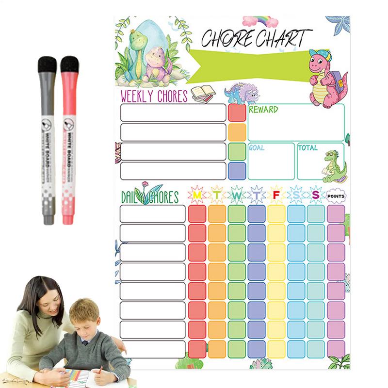Magnetische karweigrafiek Weke - Kids Magnetic Reward Chart Board recensie en prijs
