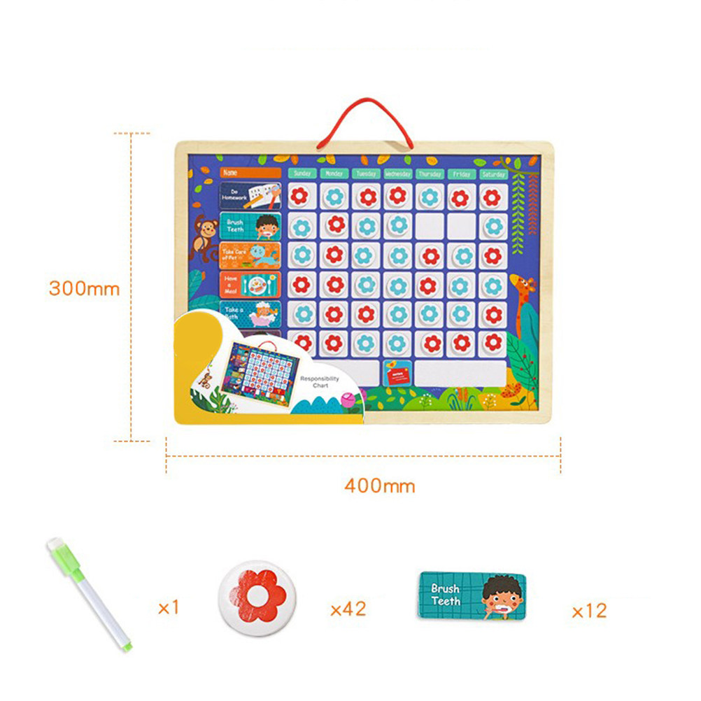 Magnetisch verantwoordelijkhei - Kids Magnetic Reward Chart Board recensie en prijs