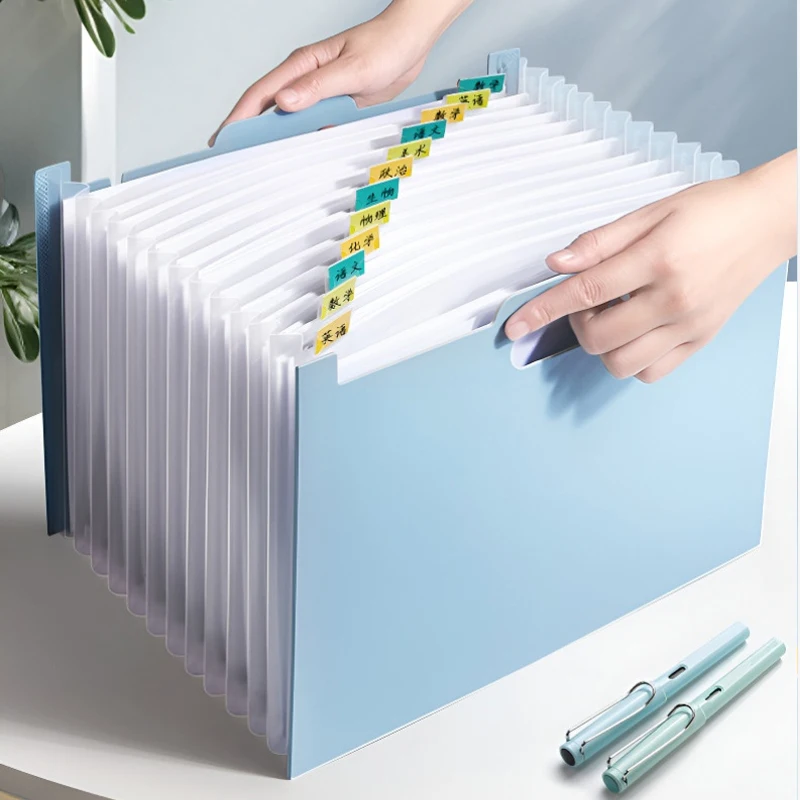 13 vakken accordeonmap-organiz - Expandable Accordion File Folder 13 Pockets recensie en prijs