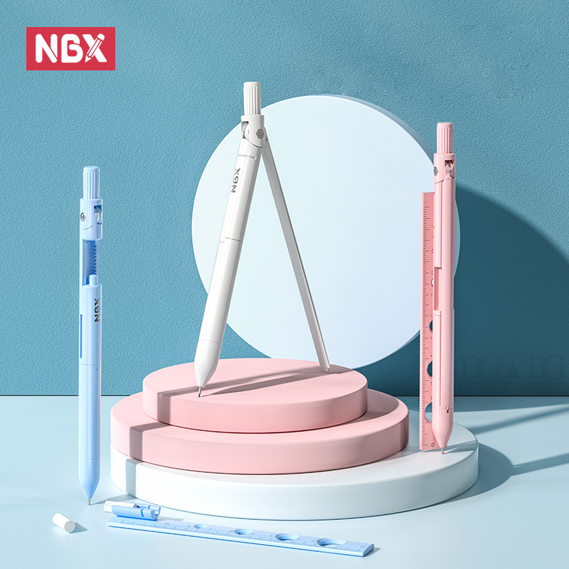 Nbx kompas potlood school teke - Math Geometry Set With Compass recensie en prijs